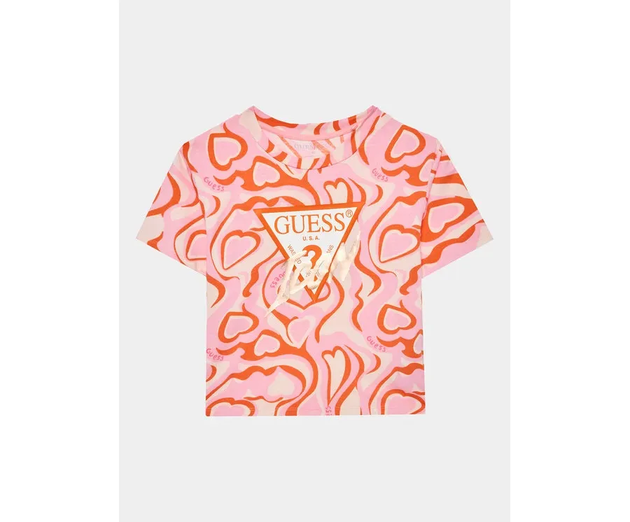 obrazek 1 Guess T-Shirt J3YI17 K6YW3 Kolorowy Boxy Fit