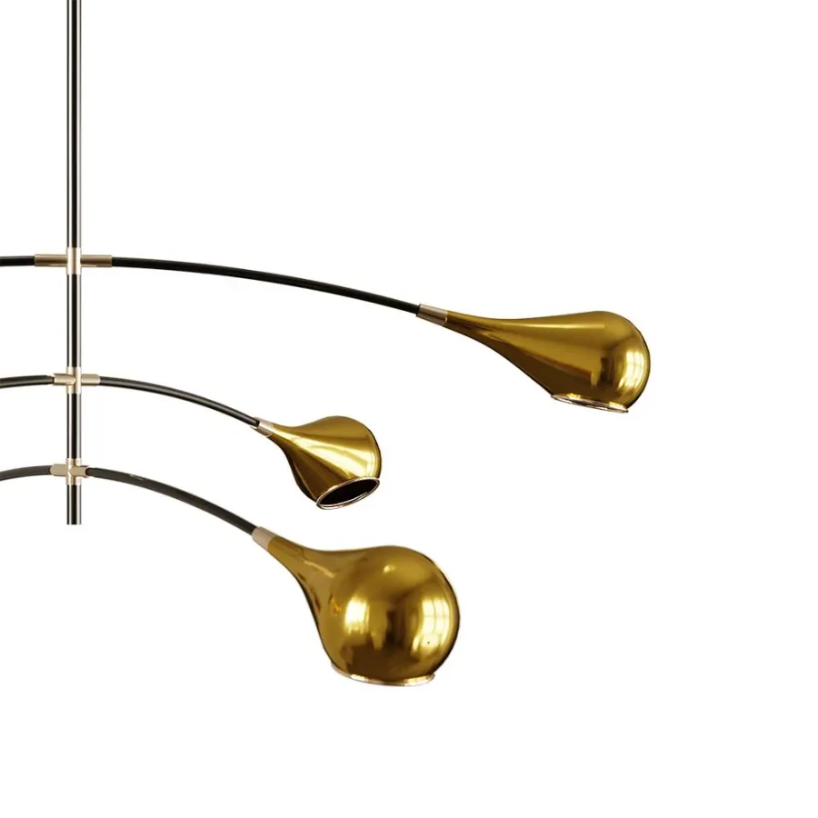 obrazek 3 Piękna lampa sufitowa vntage