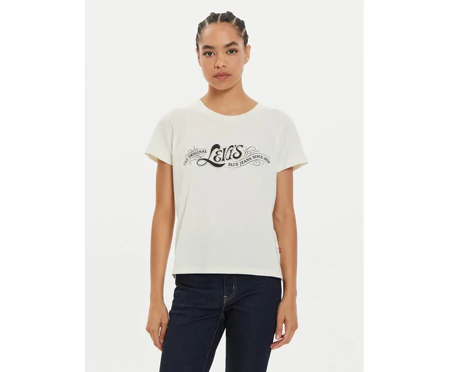 obrazek 1 Levi's® T-Shirt Graphic A8804-0023 Biały Boxy Fit