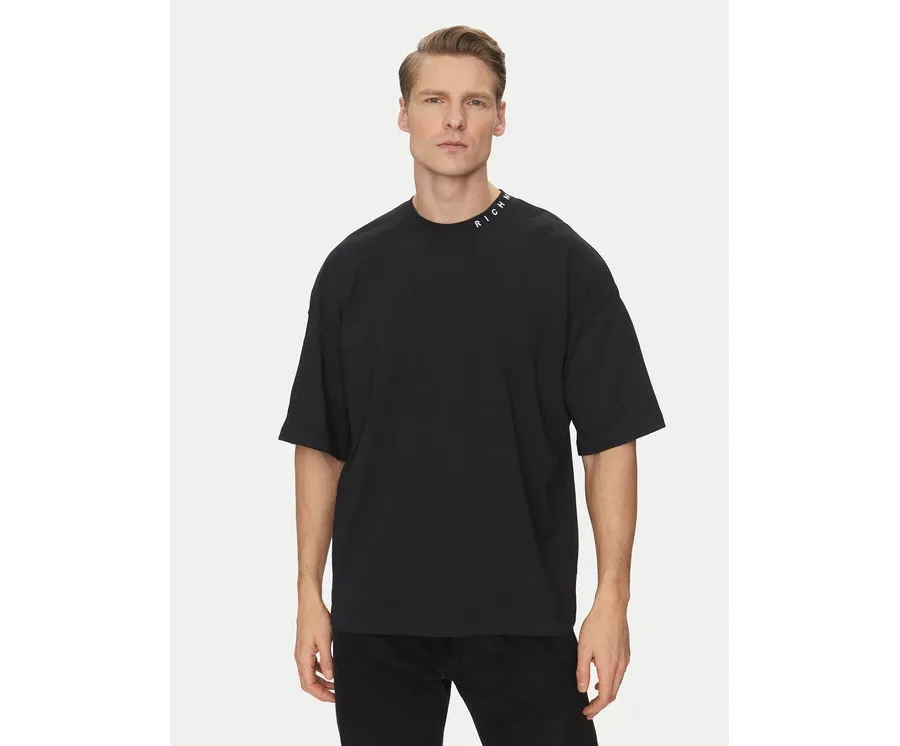 obrazek 1 Richmond X T-Shirt Bani UMA24058TS Czarny Regular Fit