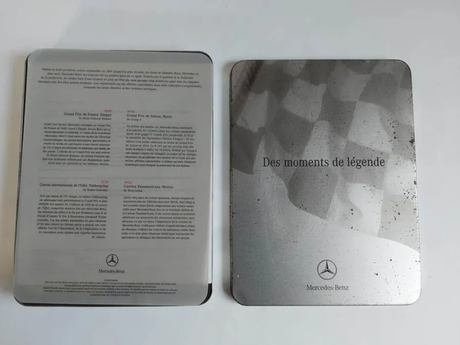 obrazek 3 Oryginalne magnesy na lodówkę Mercedes - prezent Vintage dla fana marki