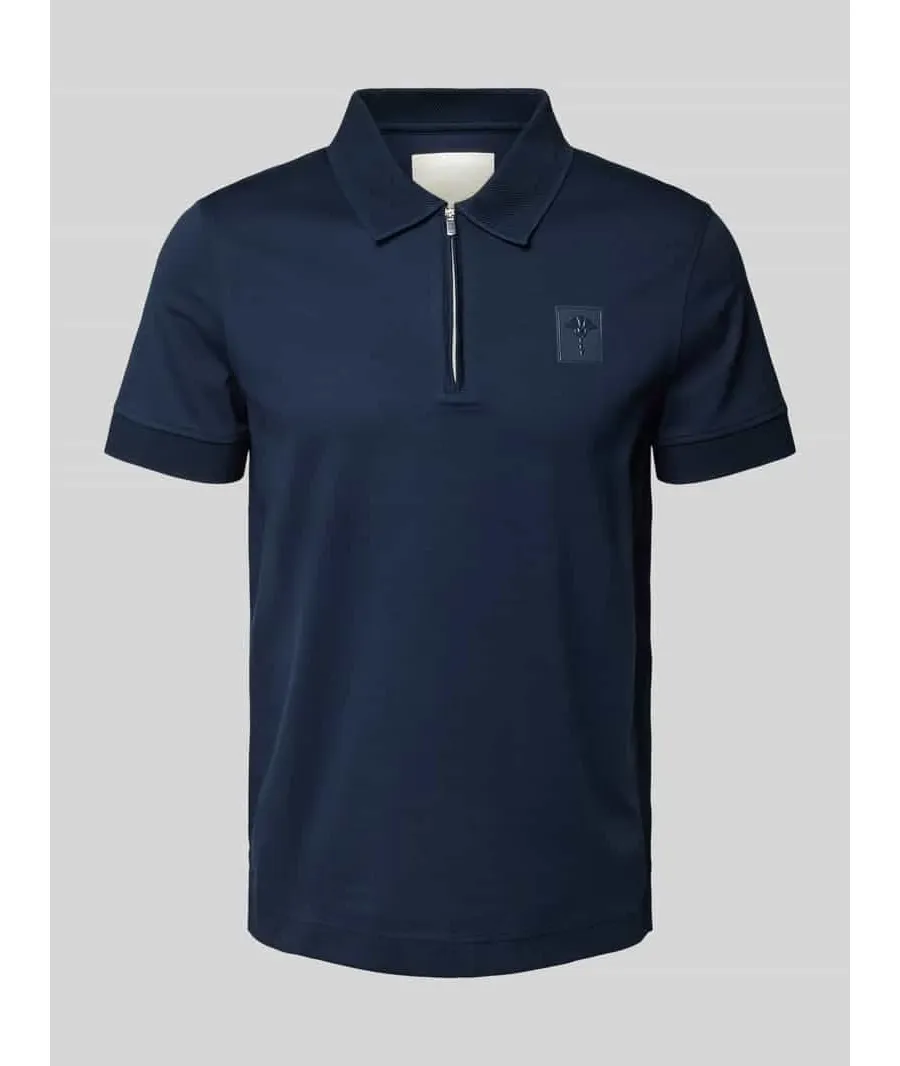 obrazek 1 Koszulka polo z krótkim zamkiem błyskawicznym model ‘Brizio’