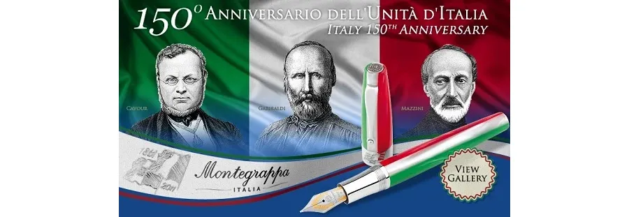 obrazek 3 Italy 150th Anniversary ZŁOTE Pióro Wieczne