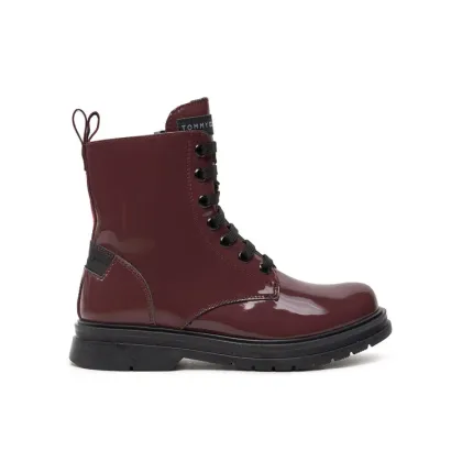 Zdjęcie Tommy Hilfiger Botki T4A5-33588-0775 M Bordowy
