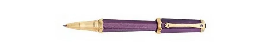 obrazek 3 Rollerball Resin Gold Sapphire Piccola Gemma Purple Montegrappa