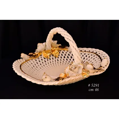 Picture A wonderful ceramic fruit basket