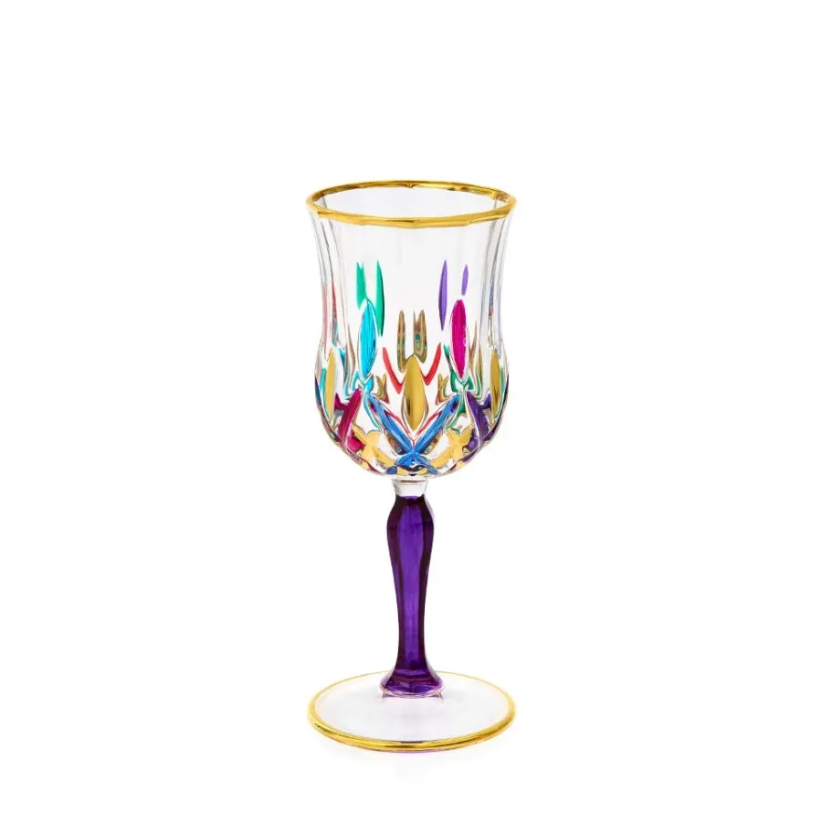 obrazek 1 Piękny włoski komplet 6 kieliszków do do picia wina (160 ml)