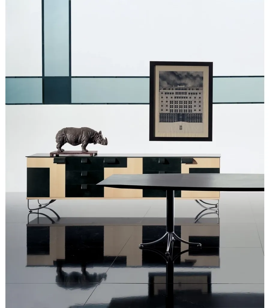 obrazek 6 Włoskie designerskie biurko do gabinetu
