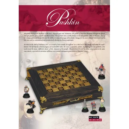 Zdjęcie Ekskluzywne szachy Pushkin