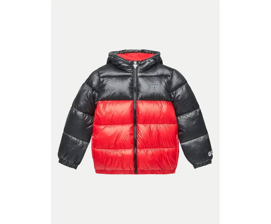 obrazek 1 Guess Kurtka puchowa L4YL06 WEGY0 Kolorowy Regular Fit