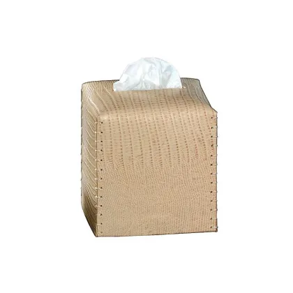 Picture Exquisite tissue box - leather
