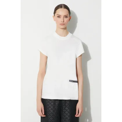 Zdjęcie Rick Owens t-shirt bawełniany kolor biały
