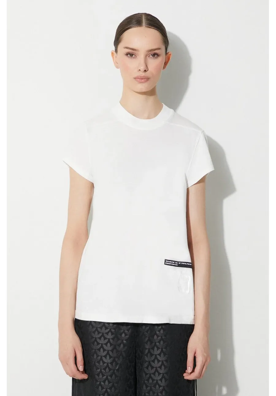 obrazek 1 Rick Owens t-shirt bawełniany kolor biały