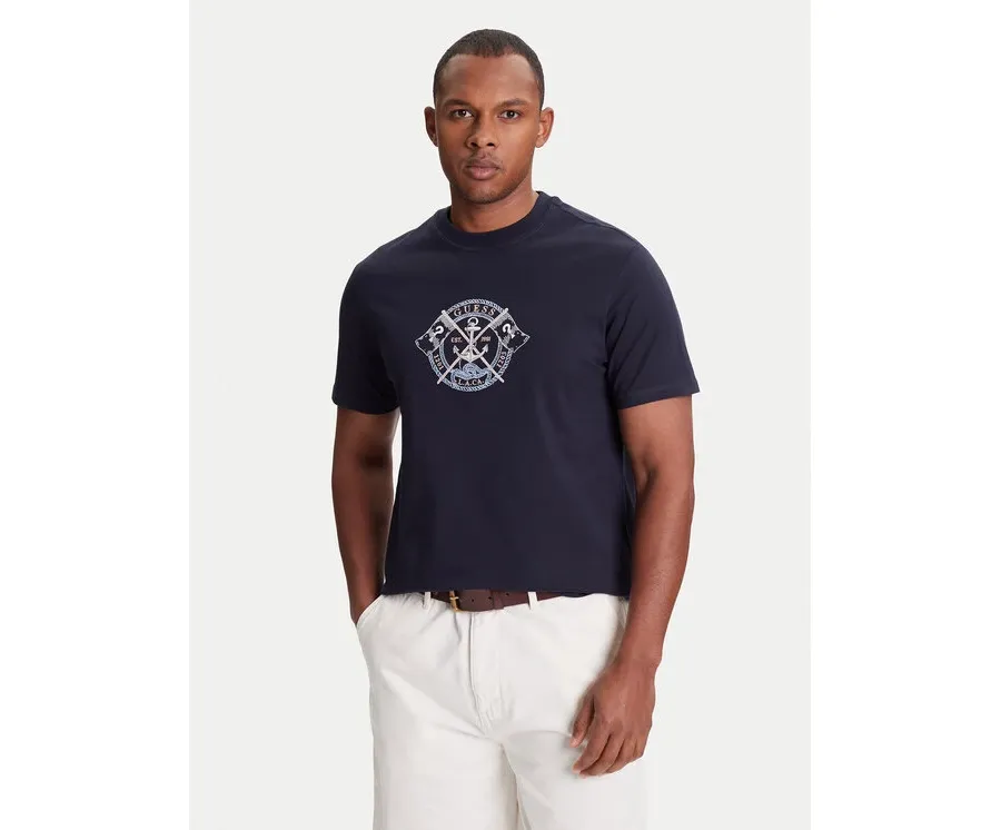 obrazek 1 Guess T-Shirt M5YI62 K8FQ4 Granatowy Regular Fit