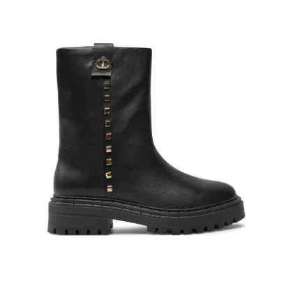 Zdjęcie TWINSET Botki Biker 242TCP074 Czarny