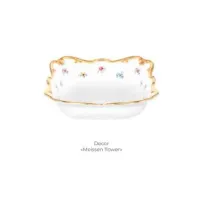 Zdjęcie Wyjątkowa biała misa z porcelany