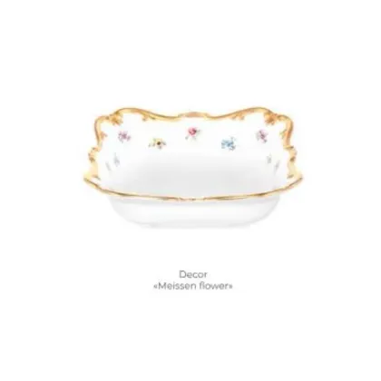 Zdjęcie Wyjątkowa biała misa z porcelany