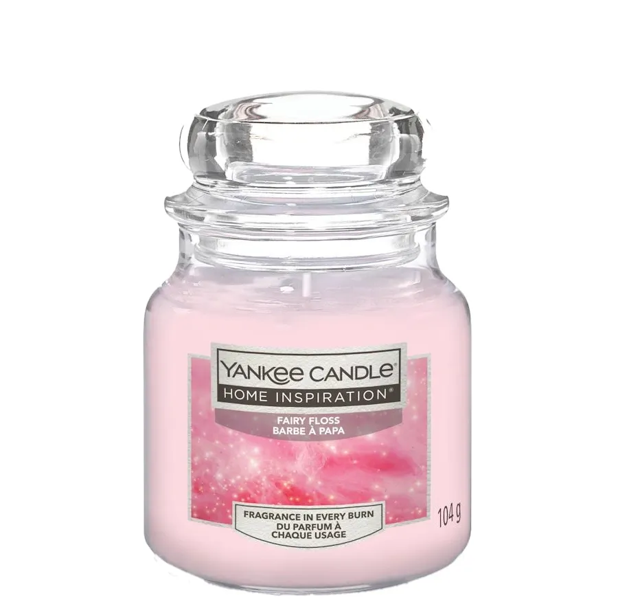 obrazek 1 Yankee Candle Home Inspiration Świeca Fairy Floss Mała 104 g