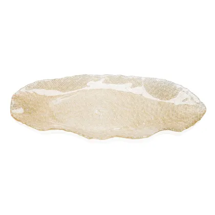 Zdjęcie Luksusowa owalna taca z kolekcji Folies o wyszukanym kształcie – IVV