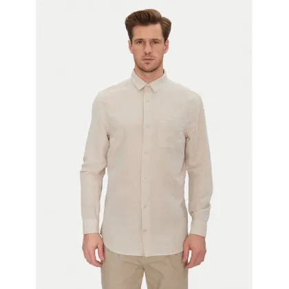 Zdjęcie Calvin Klein Koszula K10K114488 Beżowy Regular Fit