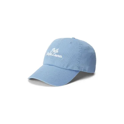 Zdjęcie Polo Ralph Lauren czapka z daszkiem bawełniana kolor niebieski z aplikacją 211954882