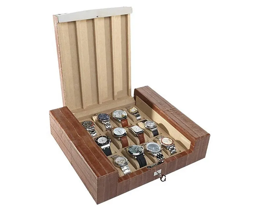 picture 1 Robust watch box - locked with key - Absolute Breton