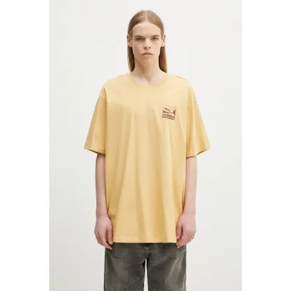 Zdjęcie Columbia t-shirt bawełniany kolor różowy wzorzysty