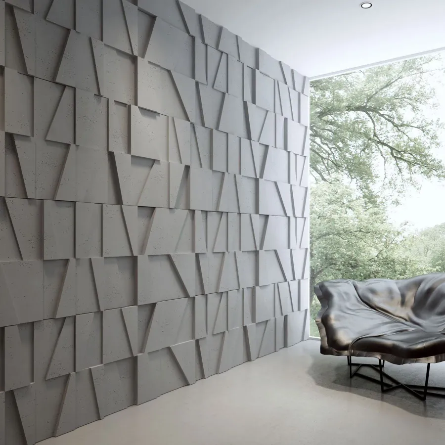 obrazek 1 120x60 cm VT - PB09 (KS kość słoniowa) MOZAIKA - Panel dekor 3D beton architektoniczny