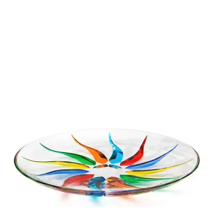 Zdjęcie Designerski półmisek ze szkła murano (33 cm)