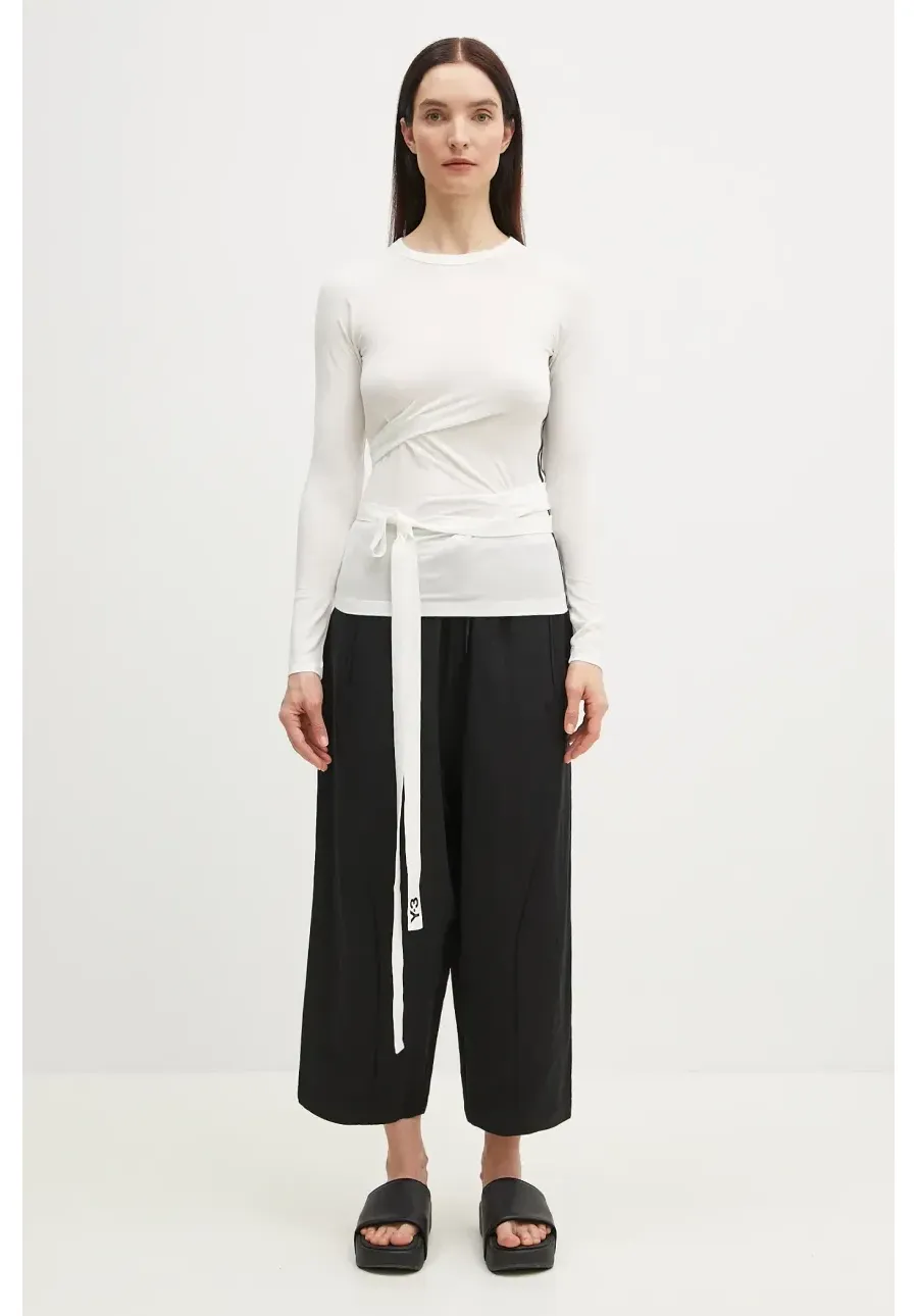obrazek 1 Y-3 TNLC Longsleeve Tee kolor biały JM7849