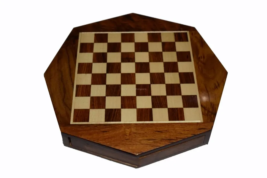 obrazek 6 Piękny komplet magnetycznych szachów podróżniczych - The Chess Empire