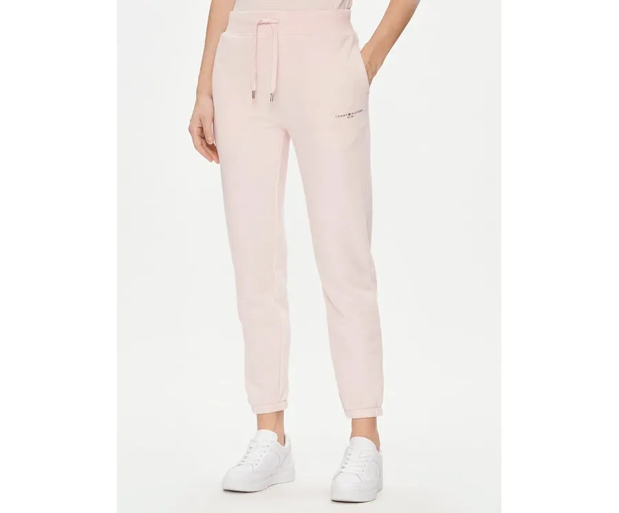 obrazek 1 Tommy Hilfiger Spodnie dresowe 1985 WW0WW38690 Różowy Tapered Fit