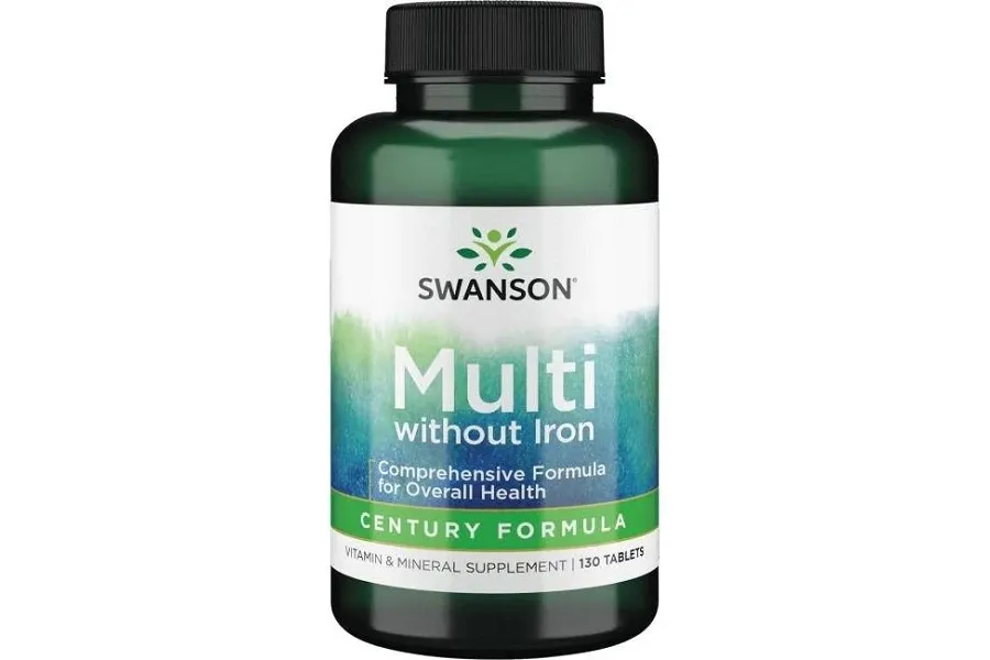 obrazek 1 Swanson Century Formula Zestaw witamin i minerałów bez żelaza Tabletki
