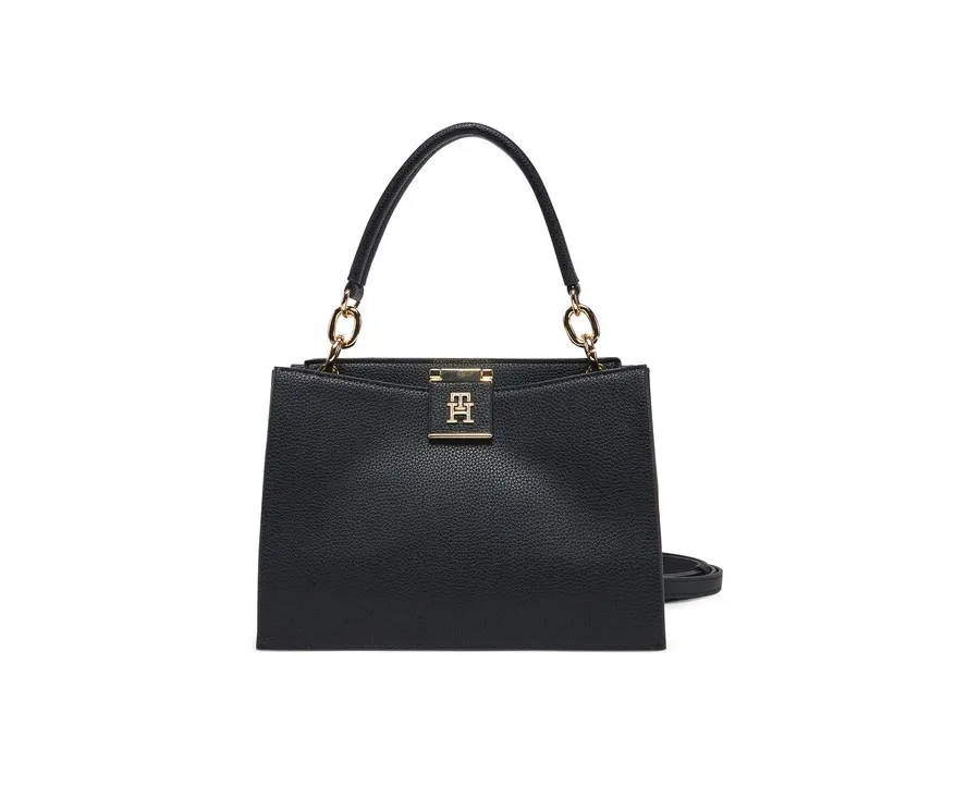 obrazek 1 Tommy Hilfiger Torebka Th Her Mini Tote AW0AW17190 Czarny