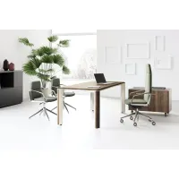 Picture Innovative desk from an Italian manufacturer - 200/218x100x75