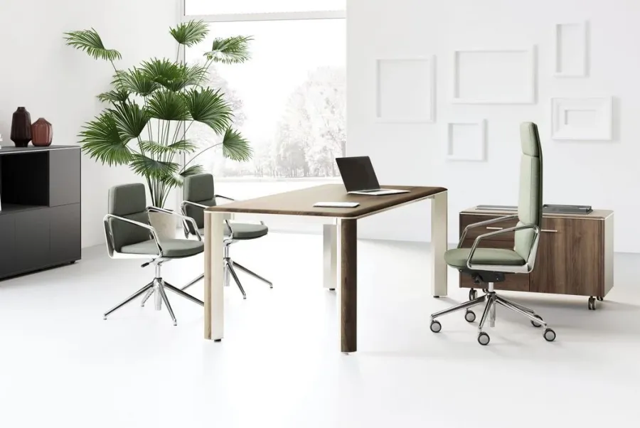 obrazek 1 Nowatorskie biurko od włoskiego producenta - 200/218x100x75