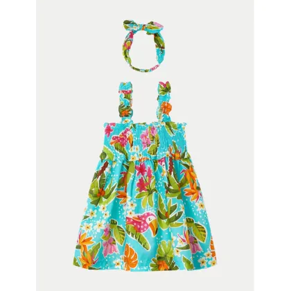 Zdjęcie Mayoral Sukienka letnia 3947 Niebieski Regular Fit