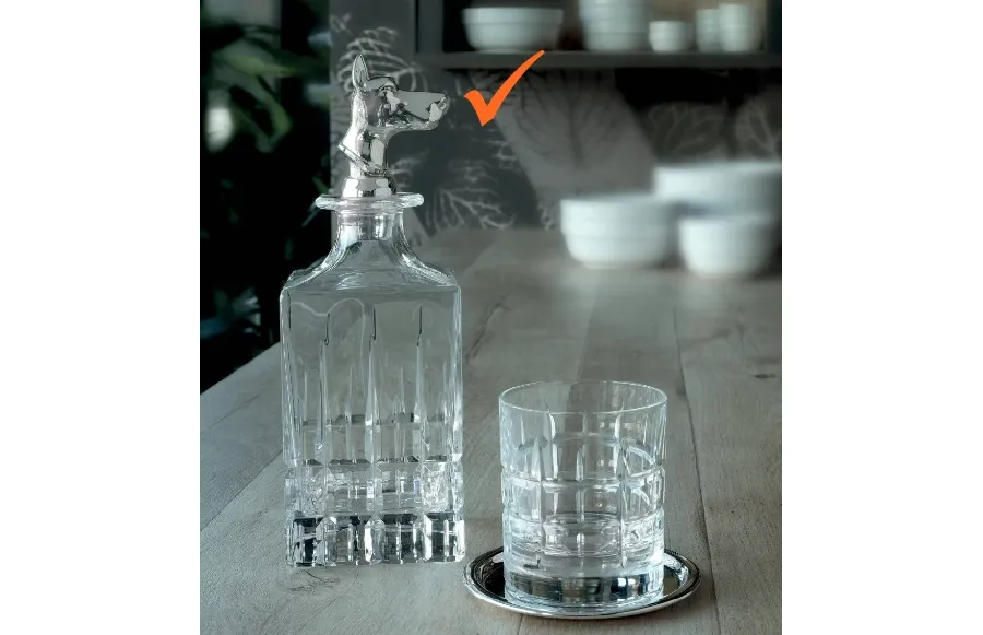 obrazek 1 Dekoracyjna karafka do whisky z kryształu