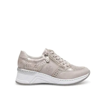 Zdjęcie Rieker Sneakersy N4327-80 Srebrny