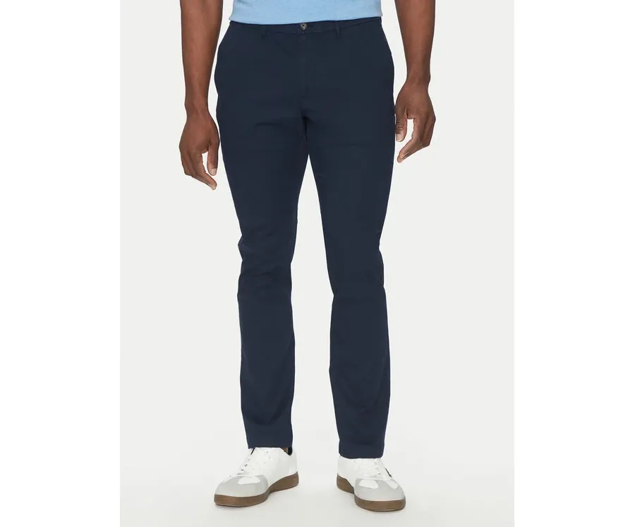 obrazek 1 Michael Kors Chinosy CS4301KDR2 Granatowy Slim Fit