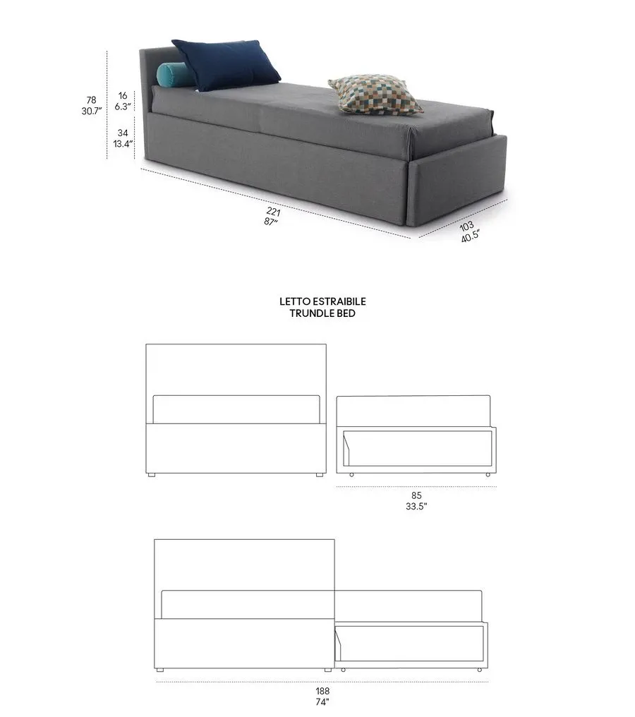 obrazek 5 Komfortowy mebel z Włoch - sofa Gabriel Duo Isolino