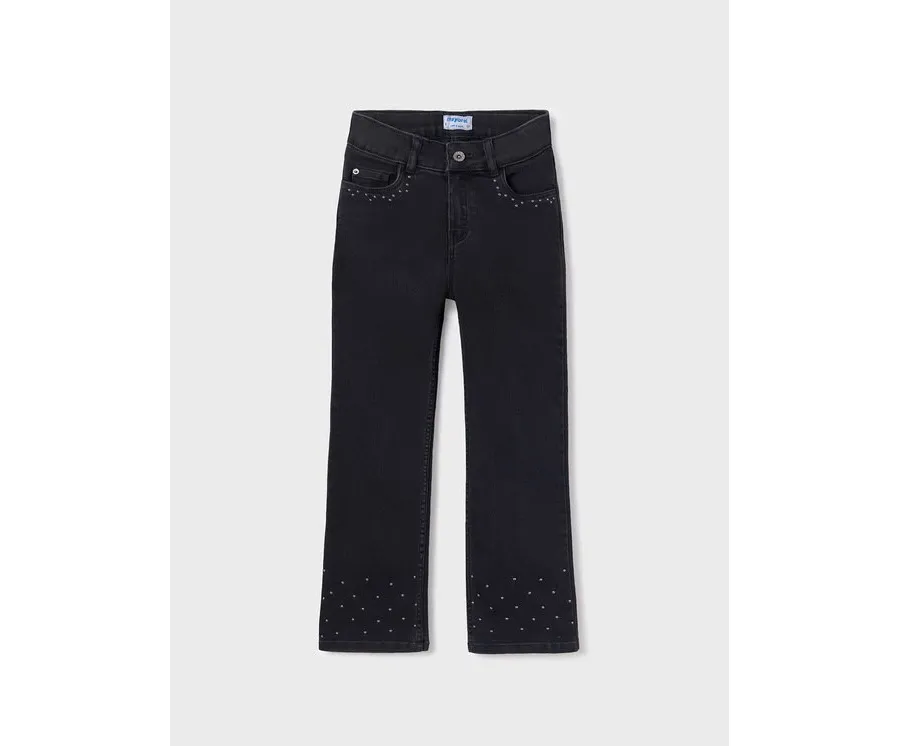 obrazek 1 Mayoral Jeansy 7.507 Czarny Regular Fit