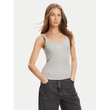 Zdjęcie Guess Jeans Top W5YP35 KA0H1 Szary Regular Fit