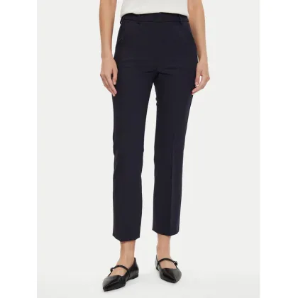 Zdjęcie Weekend Max Mara Spodnie damskie Freda 2425136031 Granatowy Regular Fit