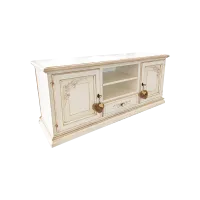 Picture Exclusive wooden TV stand in Provençal style - Mobili Bernardi Jari