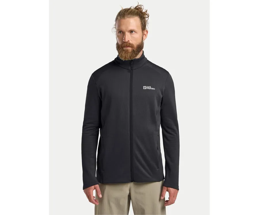 obrazek 1 Jack Wolfskin Polar Kolbenberg Fz A63964 Czarny Regular Fit
