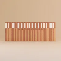 Zdjęcie Piękne stylowe geometryczne wezgłowie