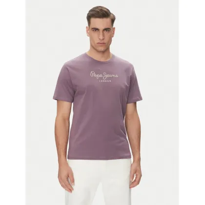 Zdjęcie Pepe Jeans T-Shirt Eggo N PM508208 Fioletowy Regular Fit