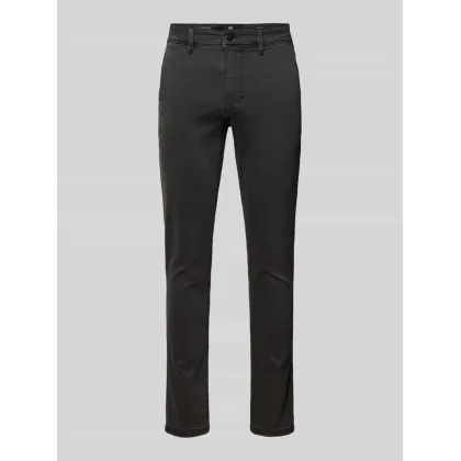 Zdjęcie Chinosy o kroju slim fit ze szlufkami na pasek