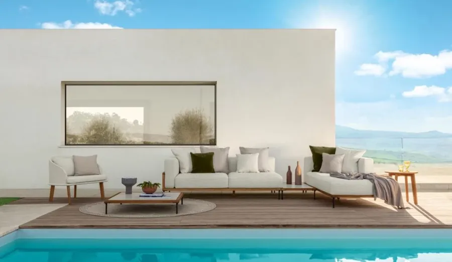 obrazek 1 Luksusowa solidna włoska sofa w wielkim stylu
